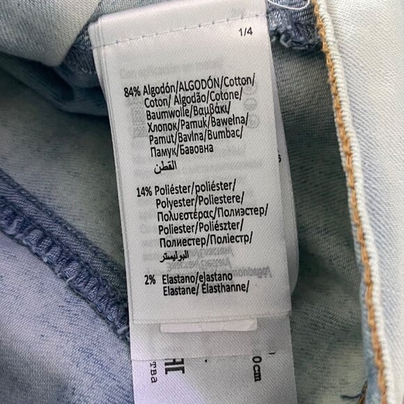 Mayoral Girls Denim Vest Size 10 Pearl Studded Light Wash Jean Jacket Western - Picture 9 of 12